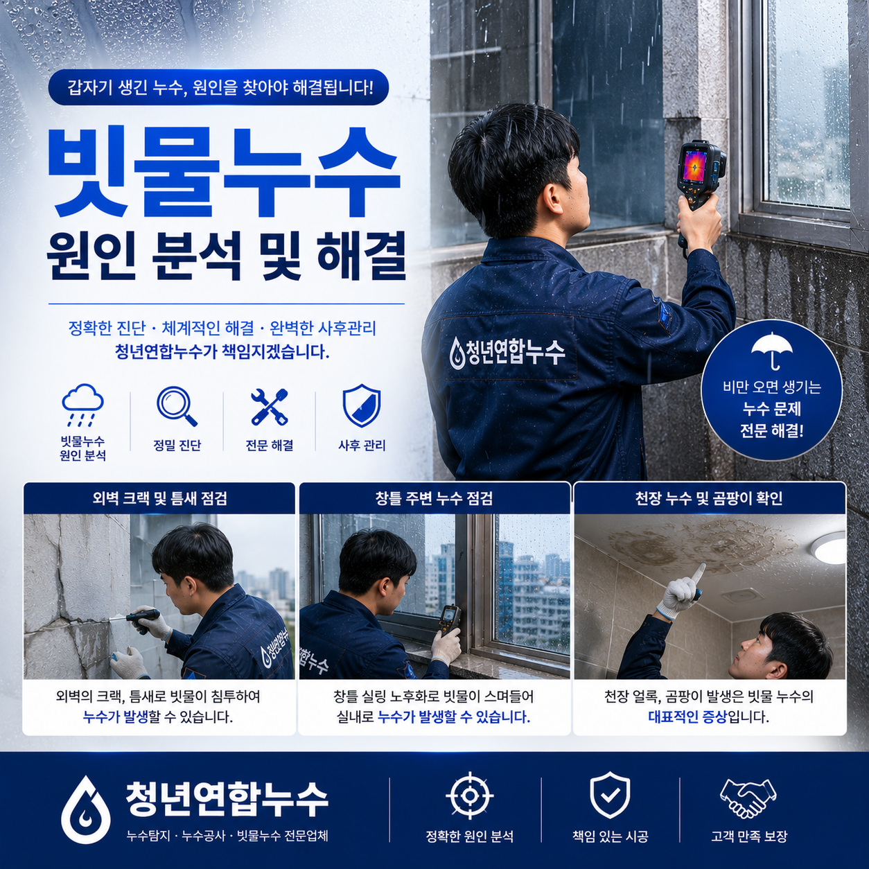 빗물누수
