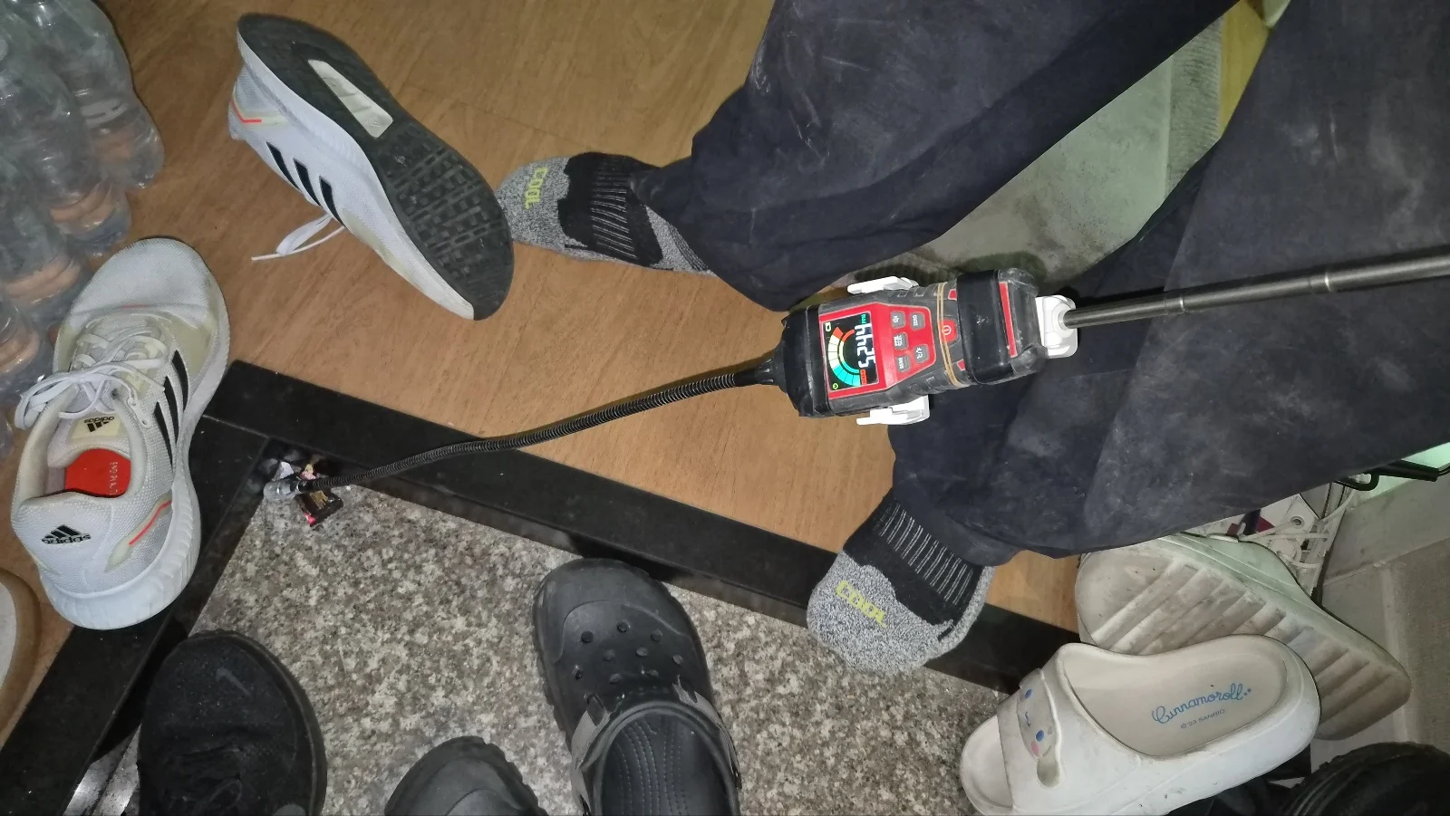 대전빌라누수탐지  . 가스탐지 반응 포착